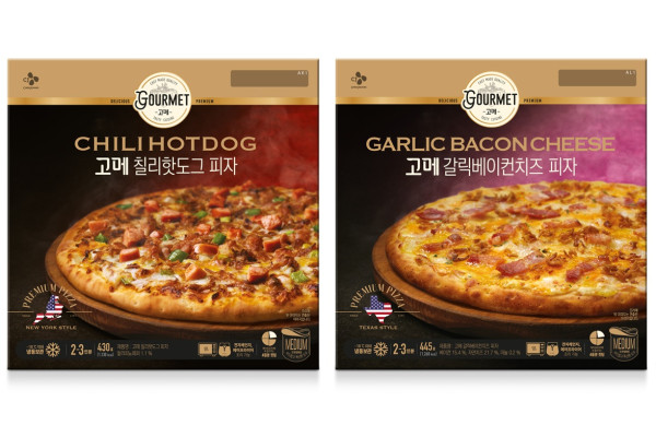 고메 프리미엄 피자 신제품 2종 제품 이미지