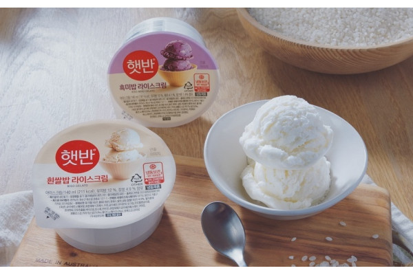[CJ제일제당 사진자료]햇반 라이스크림 제품 이미지